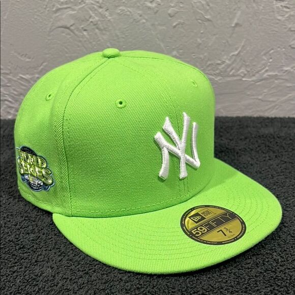 ⚾️ “NEW” N.Y. YANKEES MLB 2009 World Series NEW ERA 59Fifty Fitted Flat Bill Hat - Picture 1 of 12